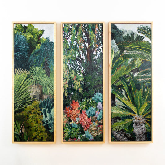 SoCal Gardens Triptych