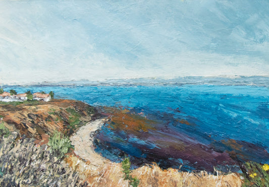 Custom Framed Mini Landscape Painting