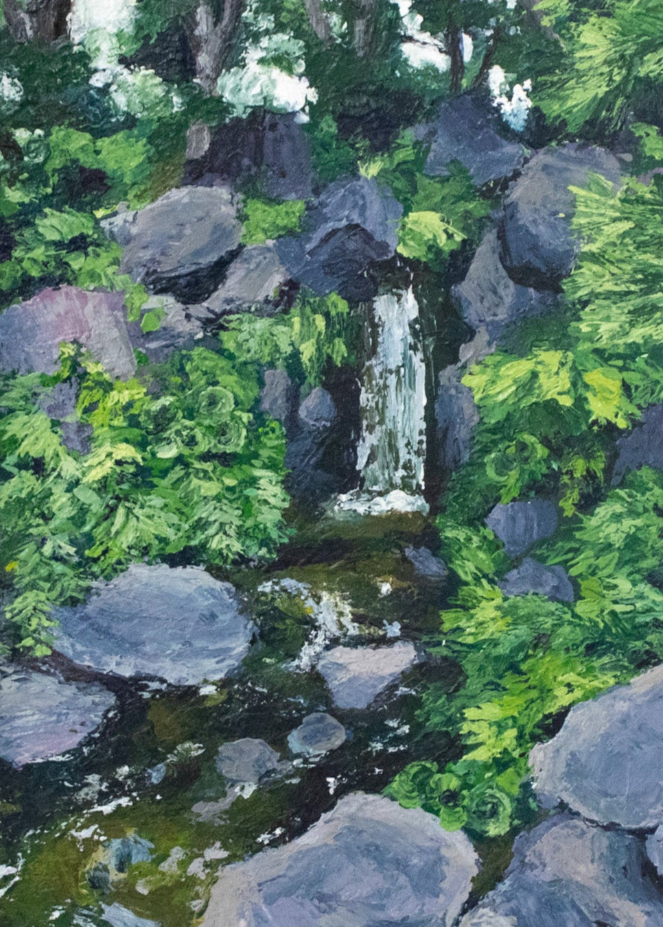 Custom Framed Mini Landscape Painting