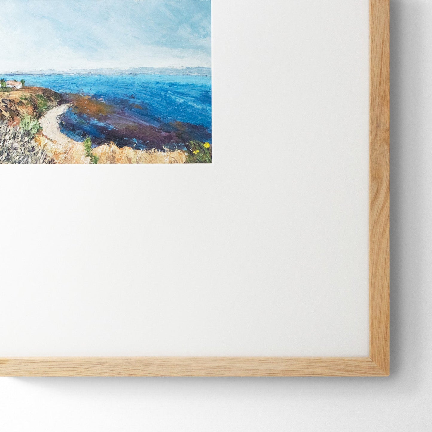 Custom Framed Mini Landscape Painting