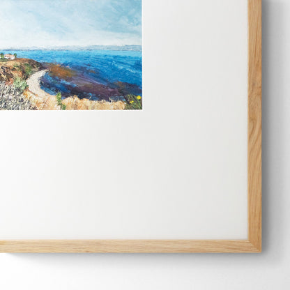 Custom Framed Mini Landscape Painting
