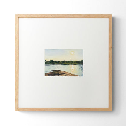 Custom Framed Mini Landscape Painting