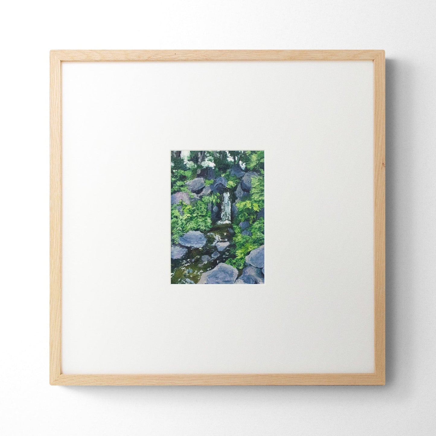 Custom Framed Mini Landscape Painting