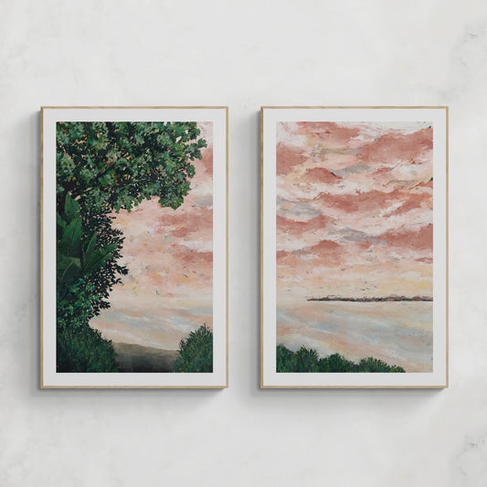 Invitation Diptych Fine Art Print