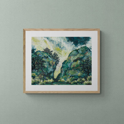 I Will Fear No Evil Fine Art Print