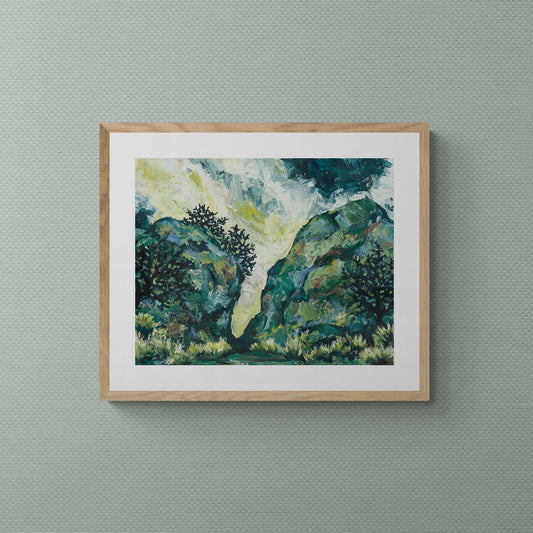I Will Fear No Evil Fine Art Print